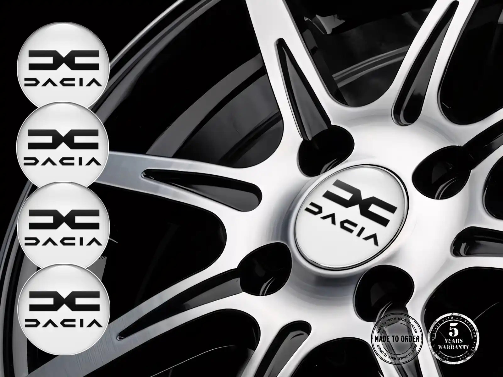 Dacia Individuelle Dome Aufkleber Premium Radlabels